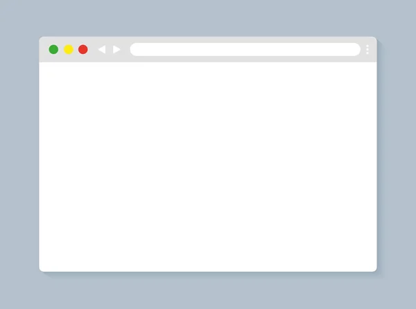 Finestra Del Browser Cercate Browser Stile Piatto Illustrazione Dei Motori — Vettoriale Stock