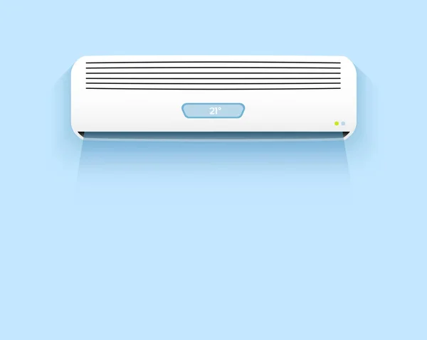 Airco Koel Bries Icoon — Stockvector