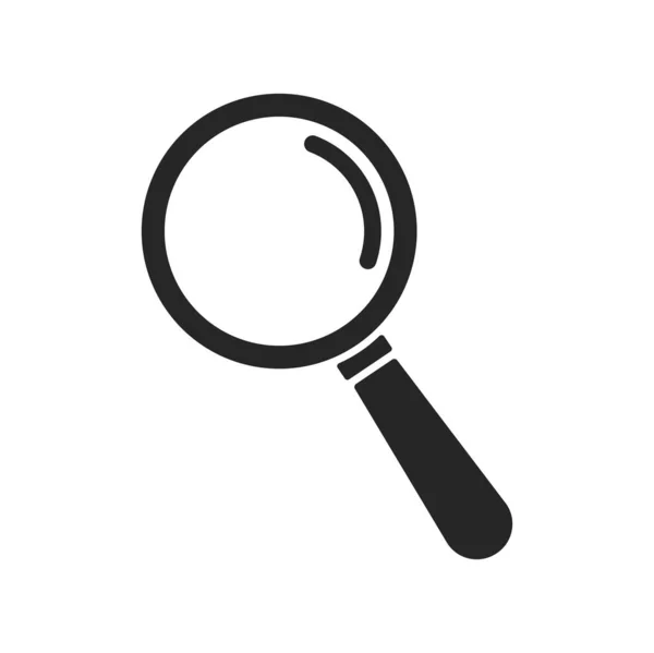 Search Icon Vector Magnifying Glass Icon — Stock Vector