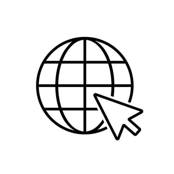 Икона. Ref-www — стоковый вектор