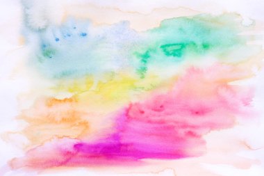 Soyut renkli sulu boya arka plan