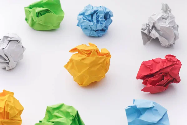 Colorful paper balls — Stock Photo, Image
