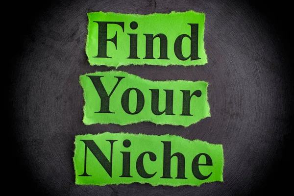 Find Your Niche — Stock Photo, Image