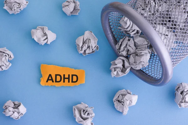 ADHD (hyperactiviteit aandachtstekort) — Stockfoto