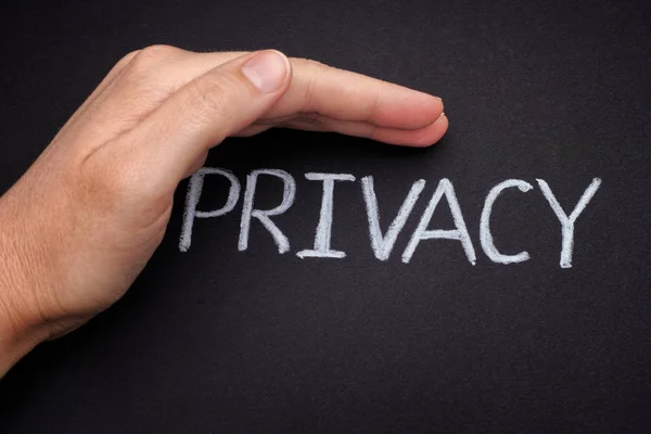 Privacy. Security of personal data — Stock Photo, Image
