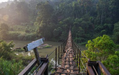 Kotmale Sri Lanka köprü asılı
