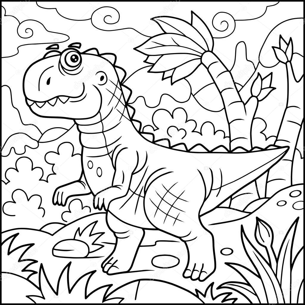 tyrannosaurus coloring
