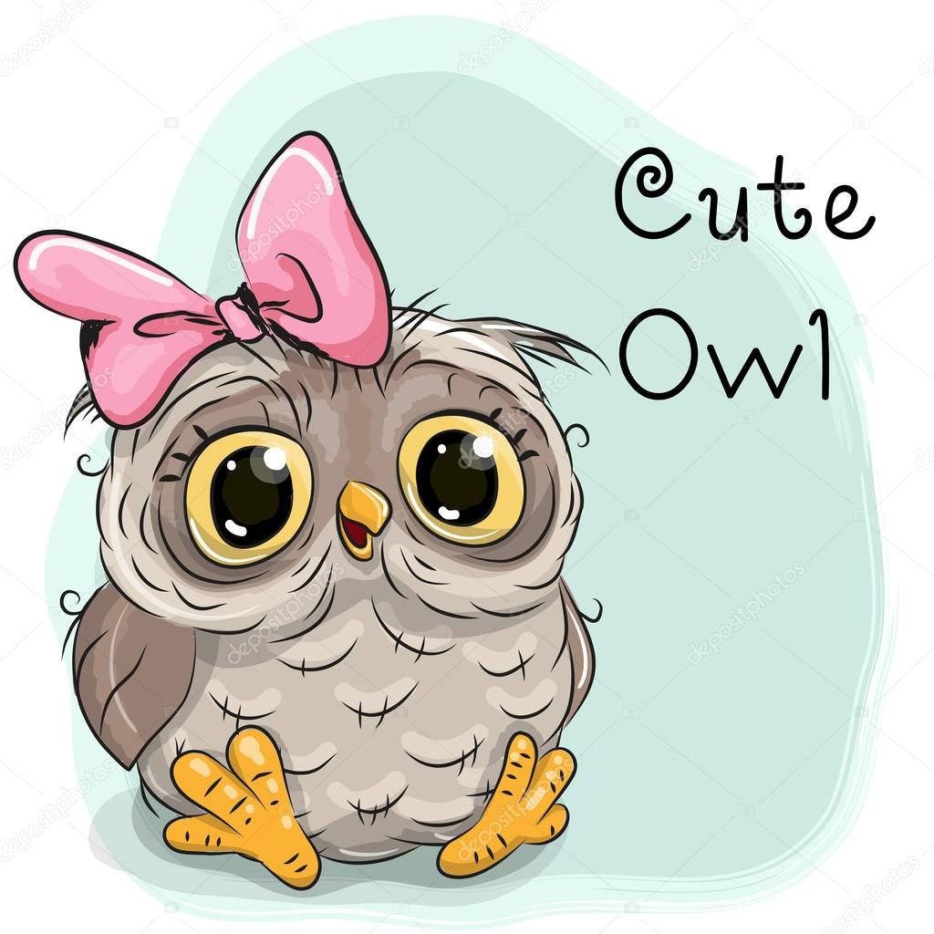 Cute Drawing owl
