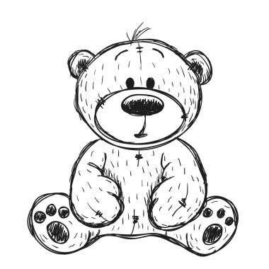 Drawing Teddy bear clipart