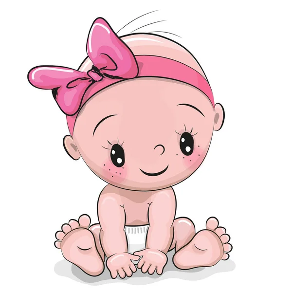 Bebe Fille Images Vectorielles Bebe Fille Vecteurs Libres De Droits Depositphotos