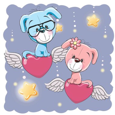 Tatlı sevenler köpekler