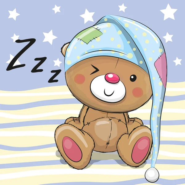 Uyuyan sevimli ayıcık