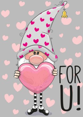 Download Valentines Gnome Free Vector Eps Cdr Ai Svg Vector Illustration Graphic Art