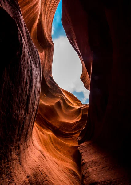 Die antilopenschlucht in arizona — Stockfoto