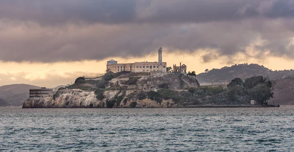 A Ilha de Alcatraz em San Francisco Fotografias De Stock Royalty-Free