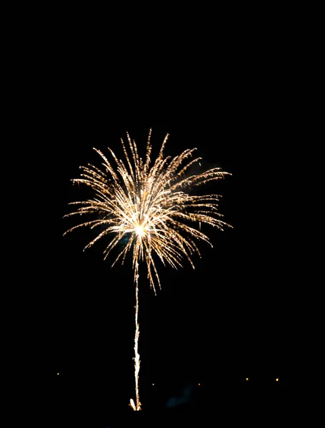 Ein nettes Feuerwerk — Stockfoto