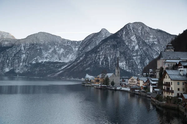 De Hallstatt dorp in Oostenrijk — Stockfoto