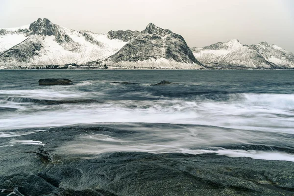 The nice Coast of Senja in Norway — Stock Photo, Image