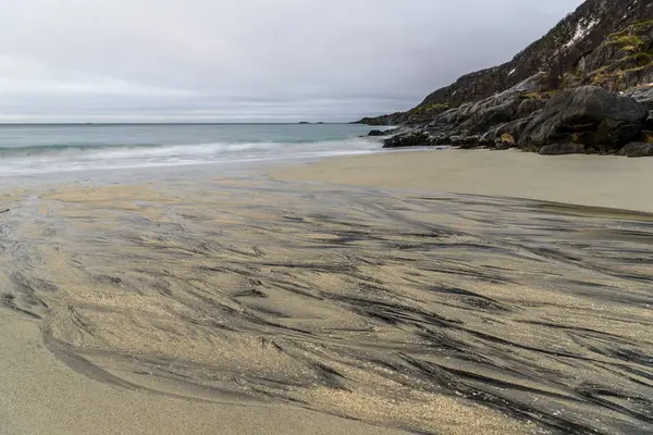 La bella costa di Senja in Norvegia — Foto Stock