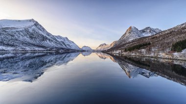 Norveç'te bir Fyord