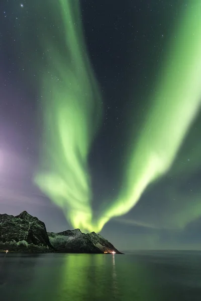 La luce del nord — Foto Stock