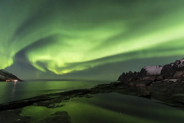 La luce del nord — Foto Stock