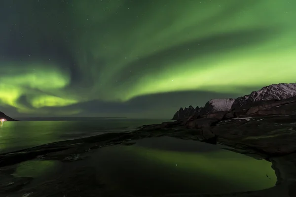 La luce del nord — Foto Stock