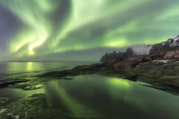 La luce del nord — Foto Stock