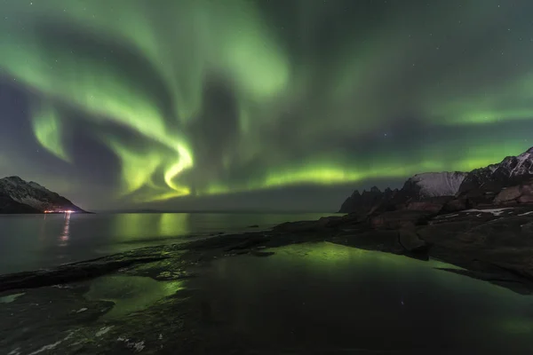 La luce del nord — Foto Stock