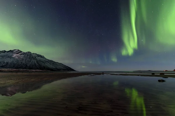 La luce del nord — Foto Stock