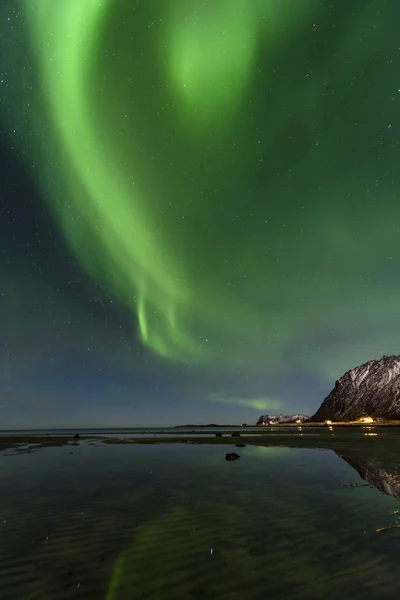 La luce del nord — Foto Stock