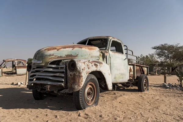 a Car in the Desert