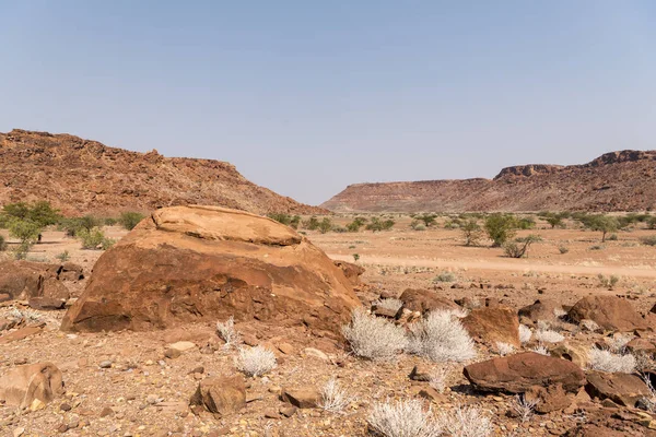 Namibya ülkesindeki Twyfelfontein