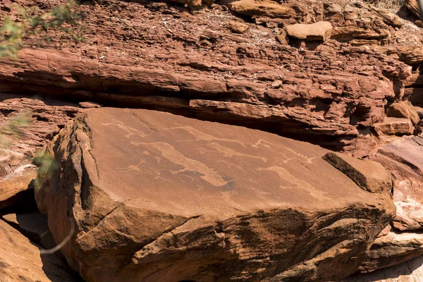 Twyfelfontein Namibia — Stock Photo, Image