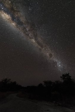 Namibya Afrika gökyüzünde