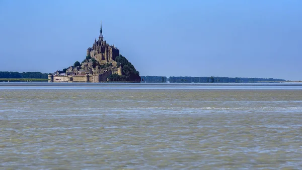 Die Kirche Von Mont Michel — Stockfoto