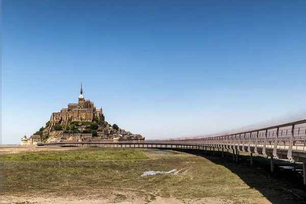 Die Kirche Von Mont Michel — Stockfoto