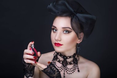 Vintage tarzı kadın