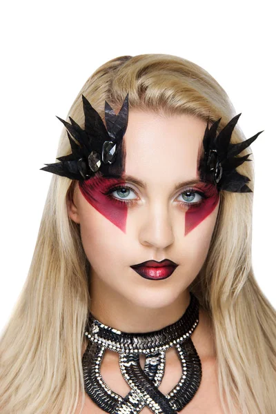 Halloween make up — Stock Photo, Image