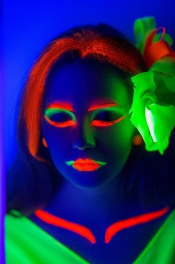 Cadılar Bayramı neon sanat