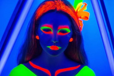 Cadılar Bayramı neon sanat