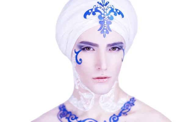 White eastern Prince — Stock Photo, Image