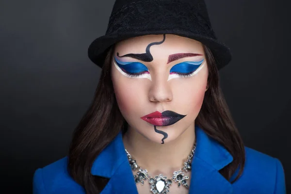 Maquillaje de arte — Foto de Stock