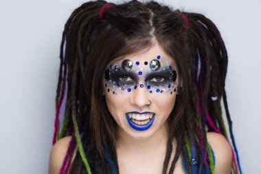 kadın vampir makyaj