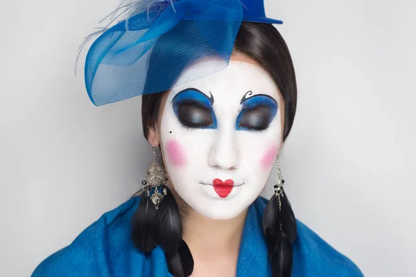 Geisha japonesa conforman — Foto de Stock