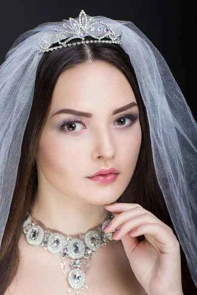 完璧な美しい花嫁 — ストック写真