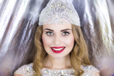 Kar kraliçesi portre