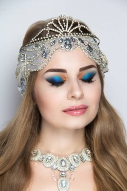 Kar kraliçesi portre