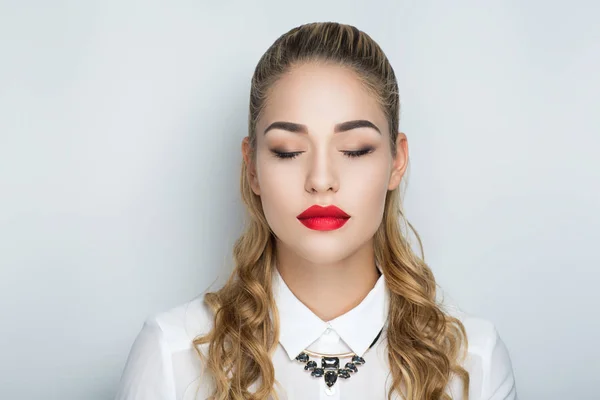 Estilo mujer de negocios — Foto de Stock