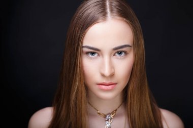 kadın çıplak makyaj